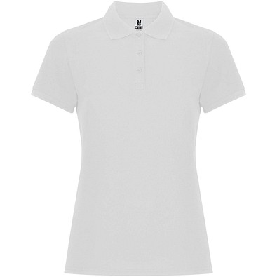 Pegaso Premium Poloshirt für Damen, weiss, 3XL