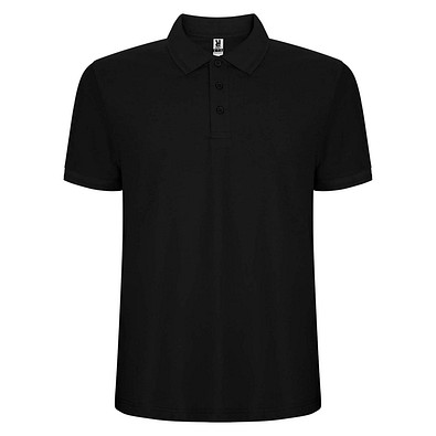 Pegaso Premium Poloshirt für Herren, schwarz, 4XL