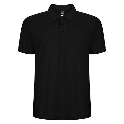 Pegaso Premium Poloshirt für Herren, schwarz, L