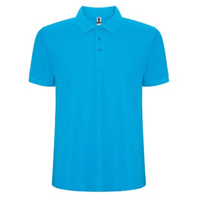 Pegaso Premium Poloshirt für Herren, türkis, M