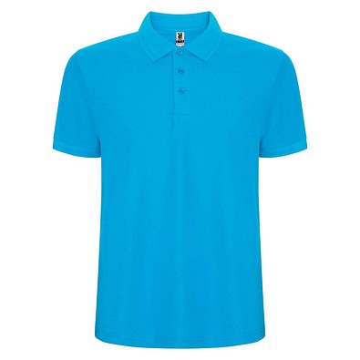 Pegaso Premium Poloshirt für Herren, türkis, XL