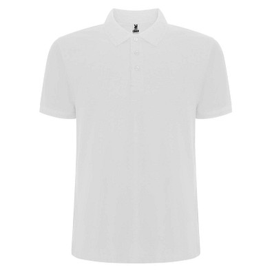 Pegaso Premium Poloshirt für Herren, weiss, 4XL