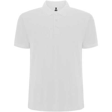 Pegaso Premium Poloshirt für Kinder, weiss, 3/4