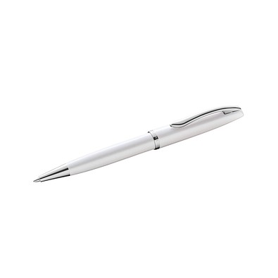 Pelikan Kugelschreiber Jazz Noble Elegance, schwarze Mine, perlweiß-glänzend