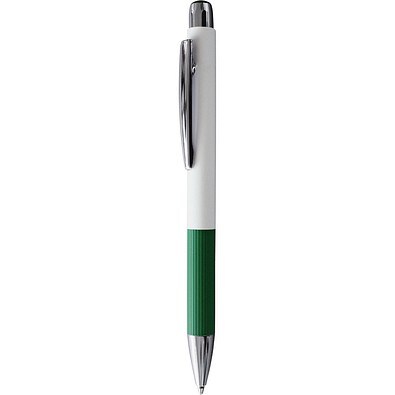 PENKO® Voll-Metall-Kugelschreiber LA GRACIOSA, weiß/grün