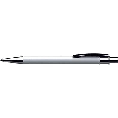 PENKO® Voll-Metall-Kugelschreiber LIPSI Soft, Weiss