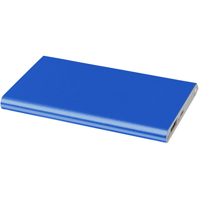 Aluminium Powerbank Pep, 4.000 mAh, royalblau