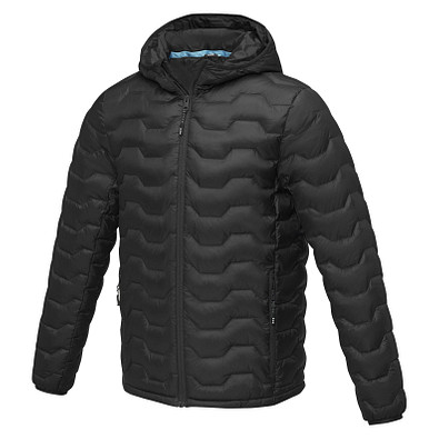 Petalite GRS Daunenjacke aus recyceltem Material für Herren, schwarz, XL