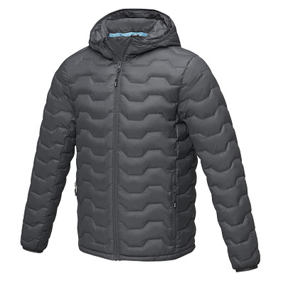 Petalite GRS Daunenjacke aus recyceltem Material für Herren, storm grey, L