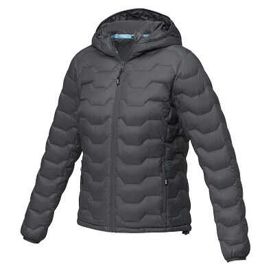 Petalite GRS Daunenjacke für Damen aus recyceltem Material, storm grey, XXL