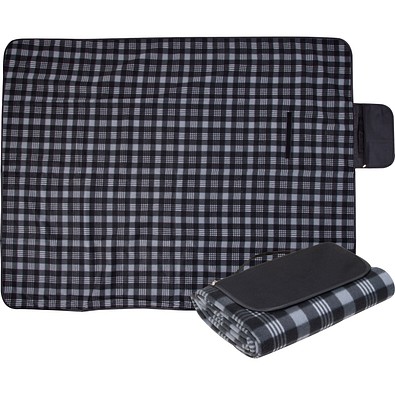 Picknickdecke Livingston,schwarz