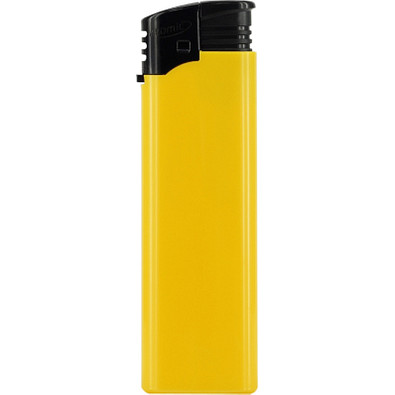 Piezo Feuerzeug Atomic F2, gelb-glänzend/schwarz