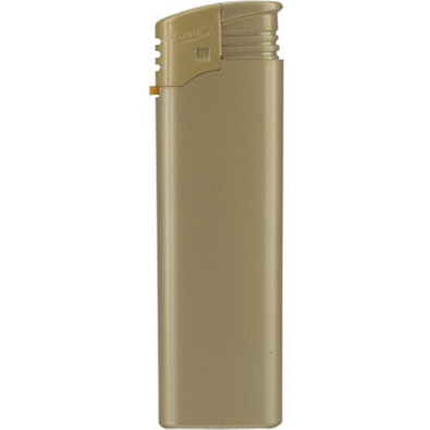 Piezo Feuerzeug Atomic F2, gold-matt
