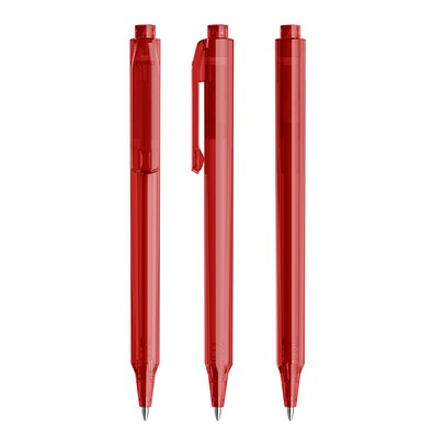 Pigra P04 Push Kugelschreiber, Red