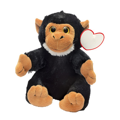 Plüsch-Affe JERRIE,schwarz