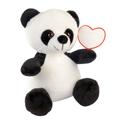 Plüsch-Panda ANTHONY,schwarz, weiß