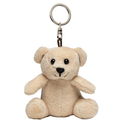 Plüsch Schlüsselanhänger Bär, beige