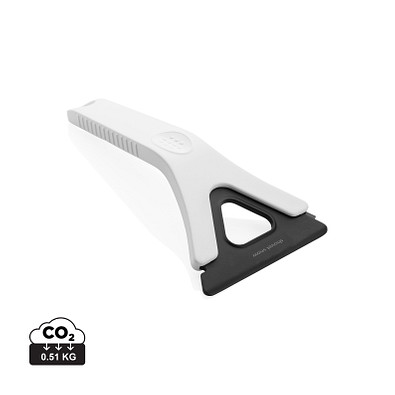 Polard 3-in-1-Eiskratzer aus RCS recyceltem Kunststoff, weiß