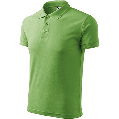 MALFINI Polohemd Herren Pique Polo, 3XL, erbsengrün