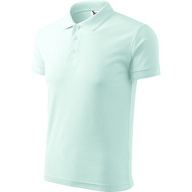 MALFINI Polohemd Herren Pique Polo, M, frost