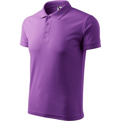 MALFINI Polohemd Herren Pique Polo, M, lila