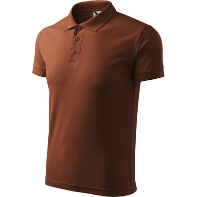 MALFINI Polohemd Herren Pique Polo, M, schokolade
