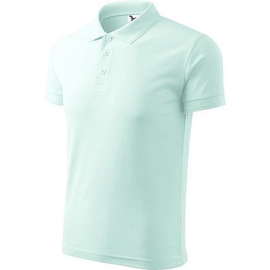 Polohemd Herren Pique Polo, XL, frost