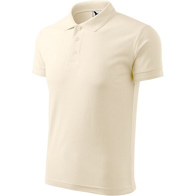 Polohemd Herren Pique Polo, XL, mandel