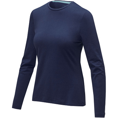 Ponoka Langarmshirt für Damen, navy, XXL