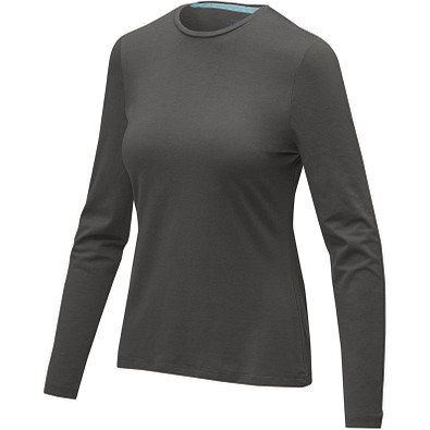 Ponoka Langarmshirt für Damen, storm grey, XS