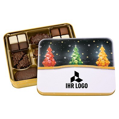 HAEBERLEIN-METZGER Präsentdose Lebkuchen-Gebäckmischung, Merry Christmas