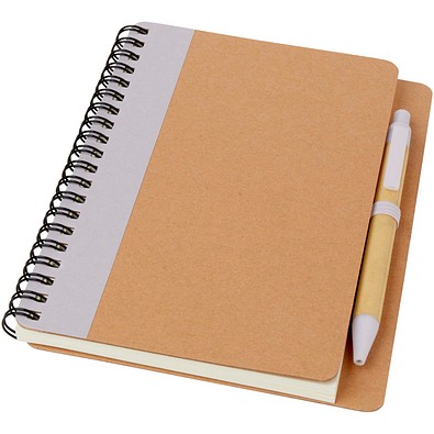 Priestly A6 Recycling Notizbuch mit Stift, fliederfarben