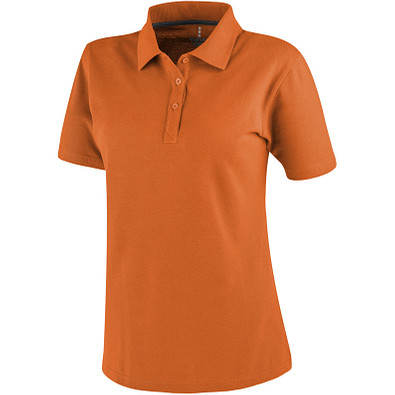 ELEVATE Damen Poloshirt Primus, orange, XS ELEVATE Damen Poloshirt Primus, orange, XS