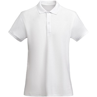 Prince Poloshirt für Damen, weiss, L