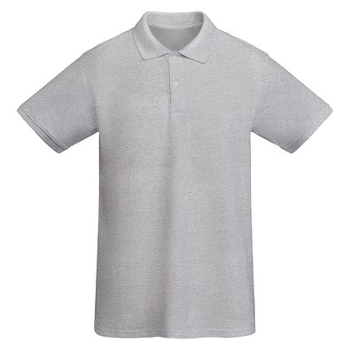 Prince Poloshirt für Herren, Marl Grey, S