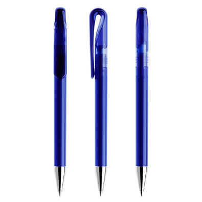 prodir® Drehkugelschreiber DS1 TTC Twist, blaue Mine, klassikblau