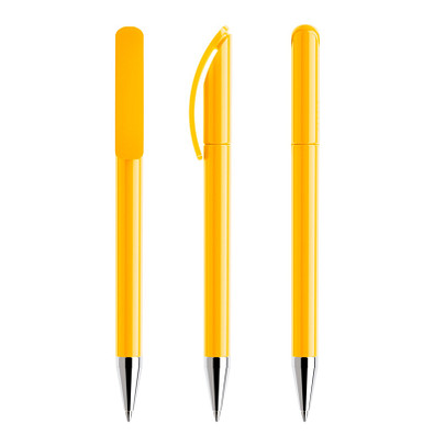 prodir® Drehkugelschreiber DS3 TPC Twist, gelb prodir® Drehkugelschreiber DS3 TPC Twist, gelb
