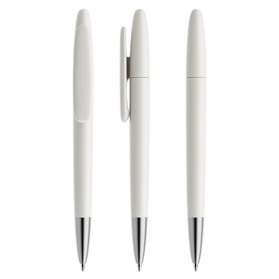 prodir® Drehkugelschreiber DS5 TMS Twist, blaue Mine, weiß