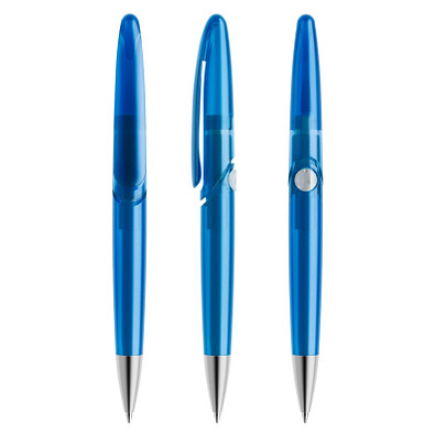 prodir® Druckkugelschreiber DS7 PFS Push, blaue Mine, blau prodir® Druckkugelschreiber DS7 PFS Push, blaue Mine, blau