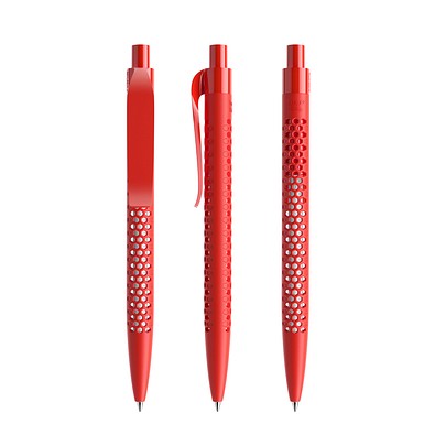 prodir QS40 PBB True Biotic Push Kugelschreiber, Chili Red