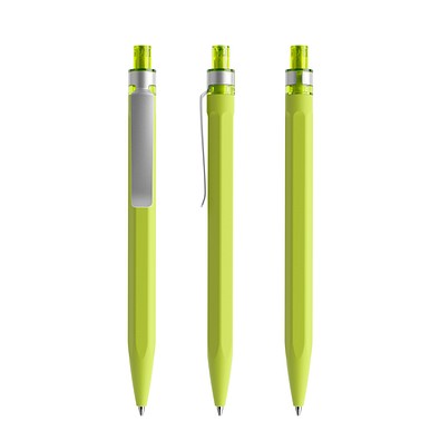 prodir QS50 Soft Touch PRS Push Kugelschreiber, Yellow Green