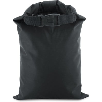 PURUS. Wasserdichter Rucksack aus Plane, Schwarz