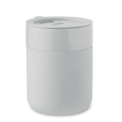 Cozy Keramikbecher, 330 ml, Weiß