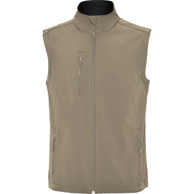 Softshell-Weste Quebec, XL, Dark Sand
