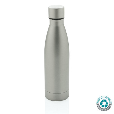 RCS recycelte Stainless Steel Solid Vakuum-Flasche, grau