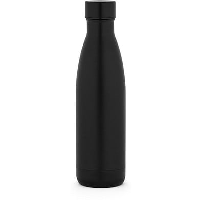RE-BUFFON L. Thermosflasche aus 90% recyceltem Edelstahl 810 mL, Schwarz
