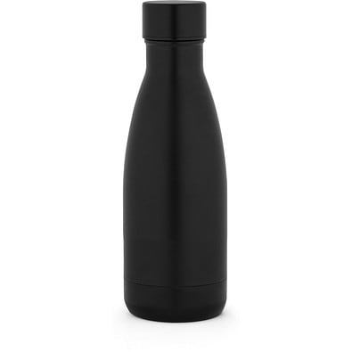RE-BUFFON S. Thermosflasche aus 90% recyceltem Edelstahl 400 mL, Schwarz