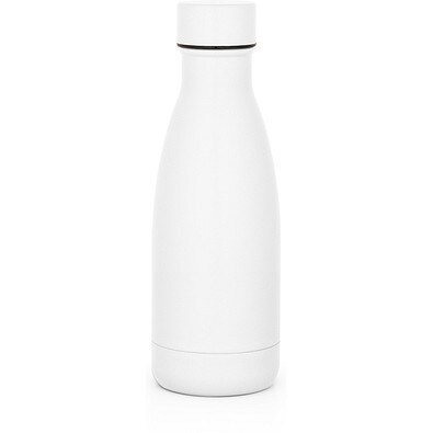 RE-BUFFON S. Thermosflasche aus 90% recyceltem Edelstahl 400 mL, Weiß