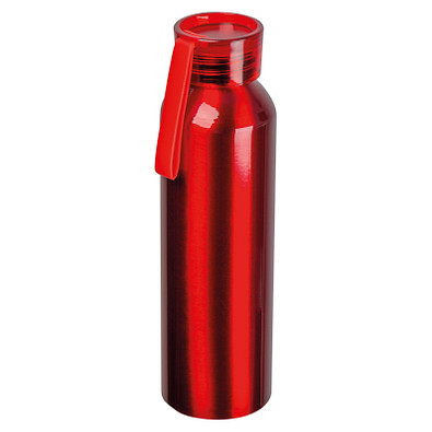 Recycelte Aluminiumflasche Cork,rot