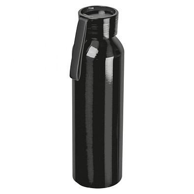 Recycelte Aluminiumflasche Cork,schwarz